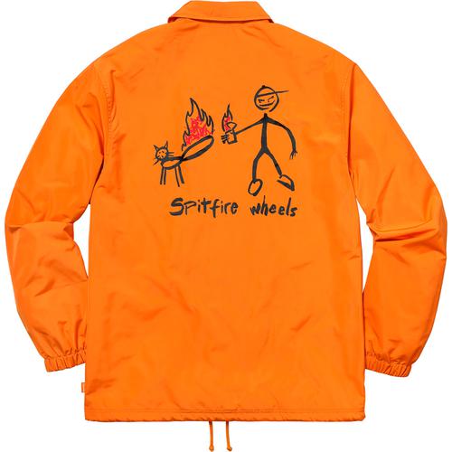 Details on Supreme Spitfire Coaches Jacket None from spring summer
                                                    2018 (Price is $158)