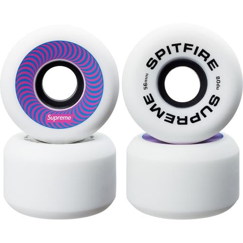 Details on Supreme Spitfire Conical Cruiser Wheels None from spring summer 2018 (Price is $30)
