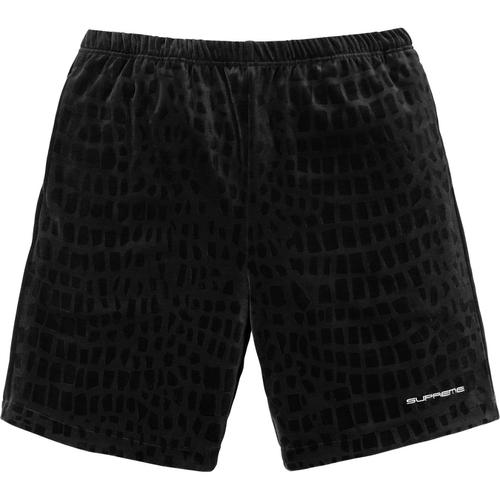 Details on Croc Velour Short None from spring summer
                                                    2018 (Price is $110)