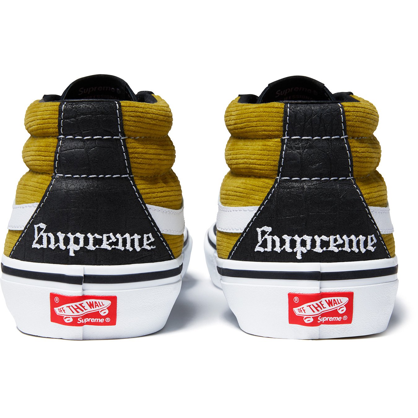 Vans Supreme Sk8 Mid Pro Corduroy Croc