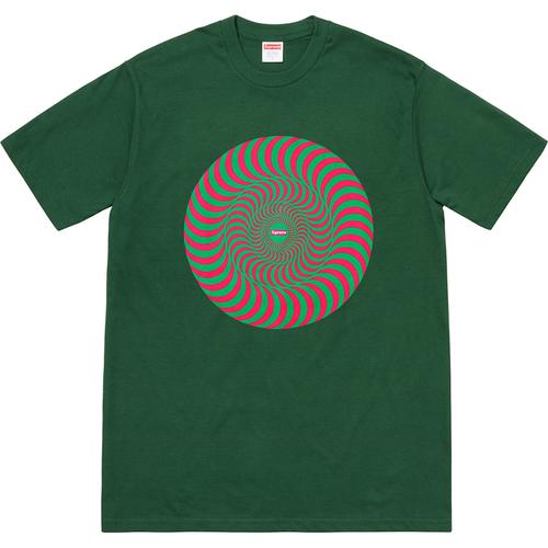 Details on Supreme Spitfire Classic Swirl T-Shirt None from spring summer
                                                    2018 (Price is $44)