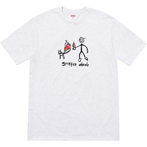 Details on Supreme Spitfire Cat T-Shirt None from spring summer
                                                    2018 (Price is $44)