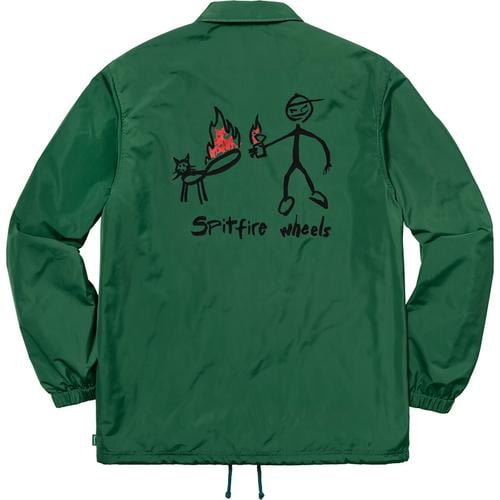 Details on Supreme Spitfire Coaches Jacket None from spring summer
                                                    2018 (Price is $158)