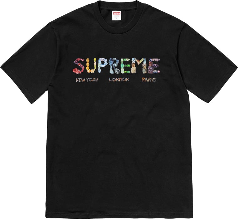 supreme 18SS Rocks Tee summer T  宝石 ロック