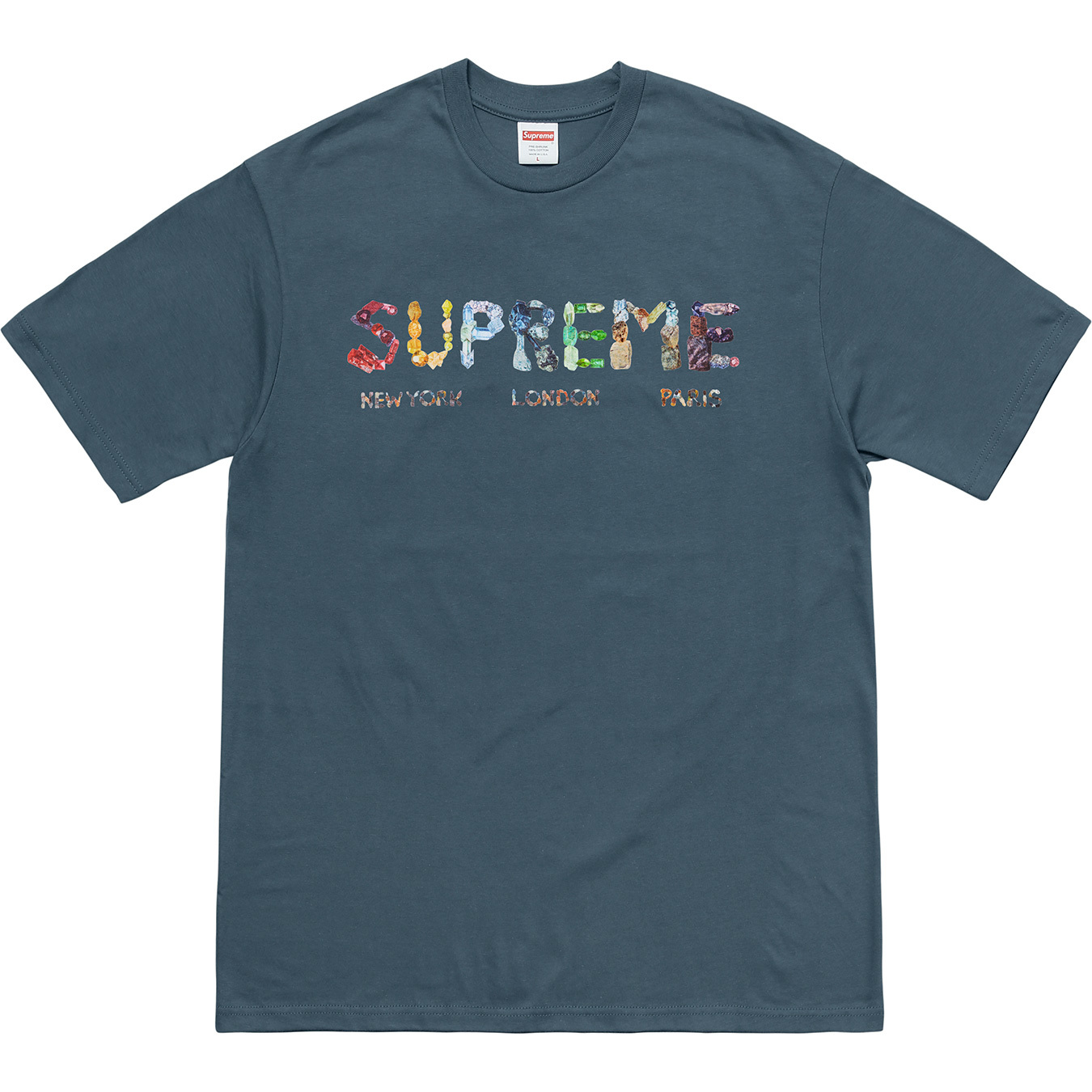 supreme 18SS Rocks Tee summer T  宝石 ロック