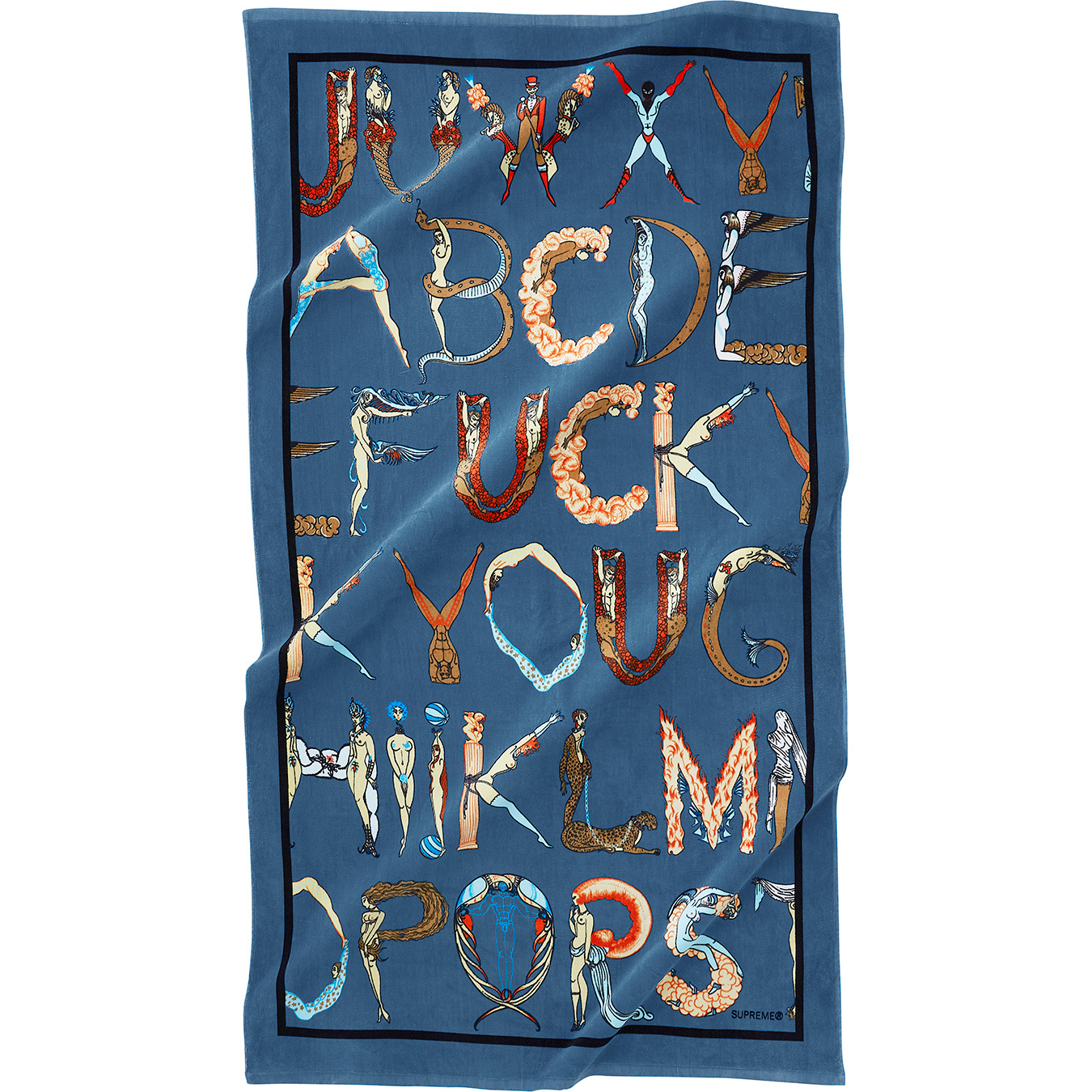 Alphabet Beach Towel - spring summer 2018 - Supreme