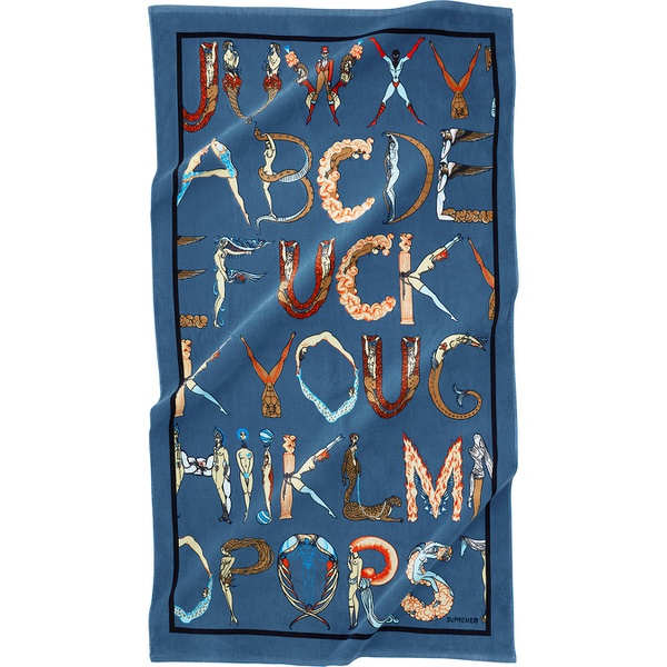 Details on Alphabet Beach Towel None from spring summer
                                                    2018 (Price is $68)