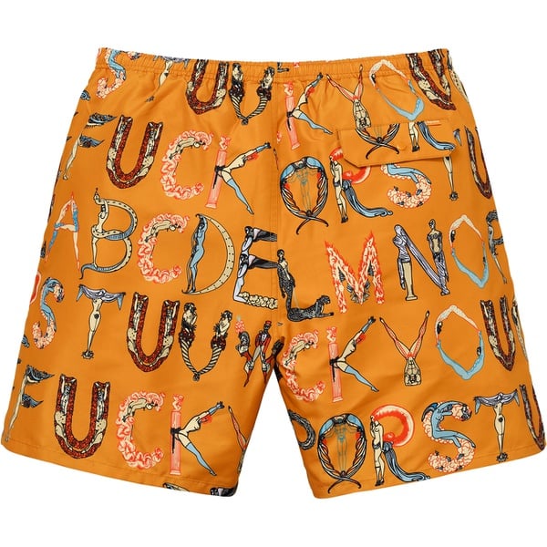 Details on Alphabet Water Short None from spring summer
                                                    2018 (Price is $118)