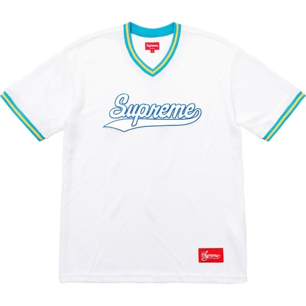 Details on Mesh Baseball Top None from spring summer 2018 (Price is $110)