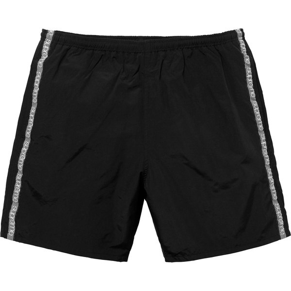 Details on Tonal Taping Water Short from spring summer 2018 (Price is $118)
