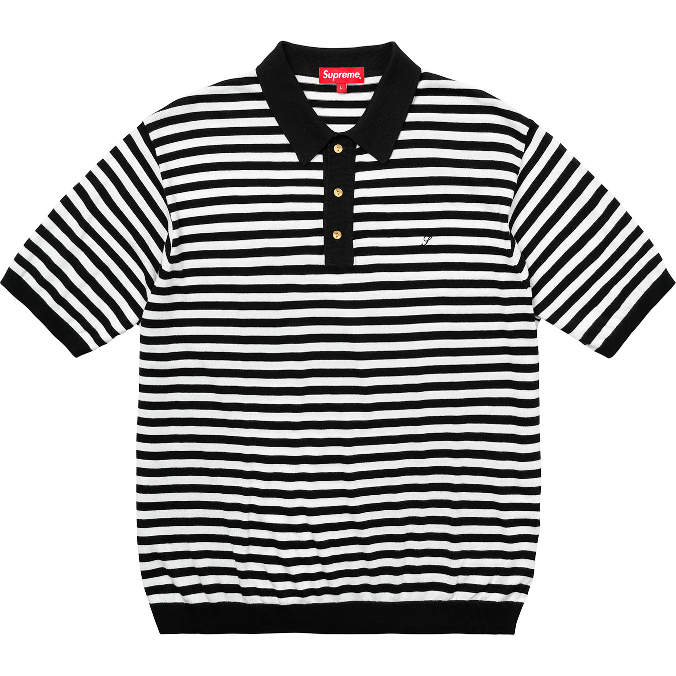 Striped Knit Polo - spring summer 2018 - Supreme