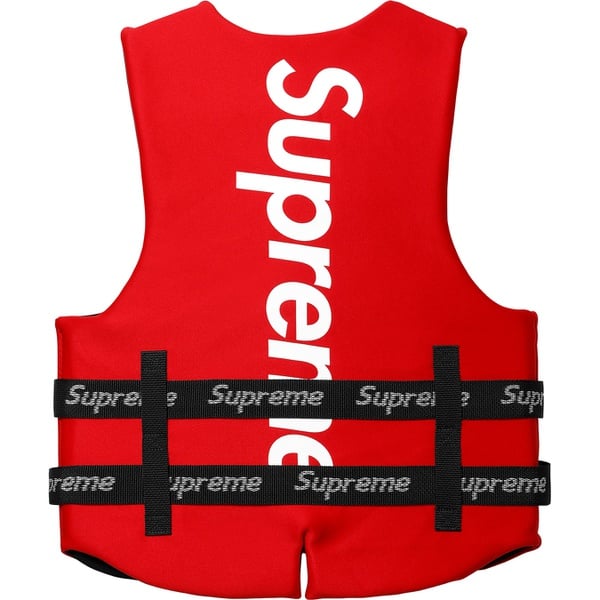 Details on Supreme O'Brien Life Vest None from spring summer
                                                    2018 (Price is $128)