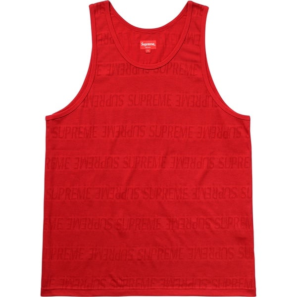 Supreme Mesh Stripe Tank Top (SS18) - $78