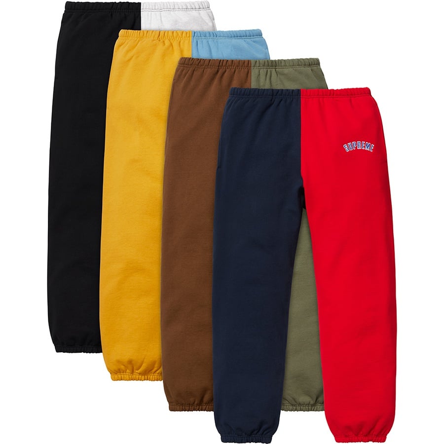 Details on Split Sweatpant from fall winter 2018 (Price is $158)