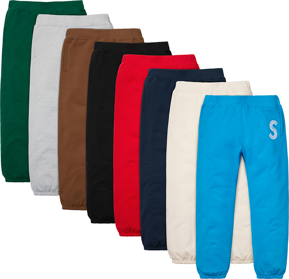 S Logo Sweatpant - fall winter 2018 - Supreme