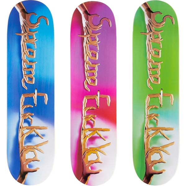 Supreme Fuck You Skateboard for fall winter 18 season