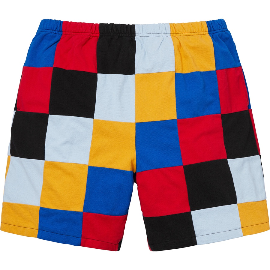 Details on Patchwork Pique Short Red from fall winter
                                                    2018 (Price is $118)