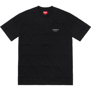 Supreme Patchwork Pique Short TEE Tシャツ/カットソー(半袖/袖なし) トップス メンズ 送料無料特価