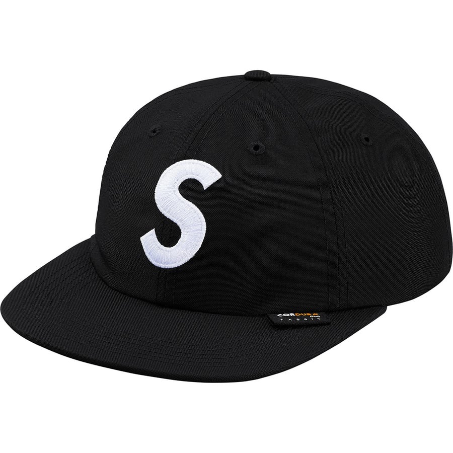 Supreme Cordura S Logo 6-Panel (FW18) - Black - $48