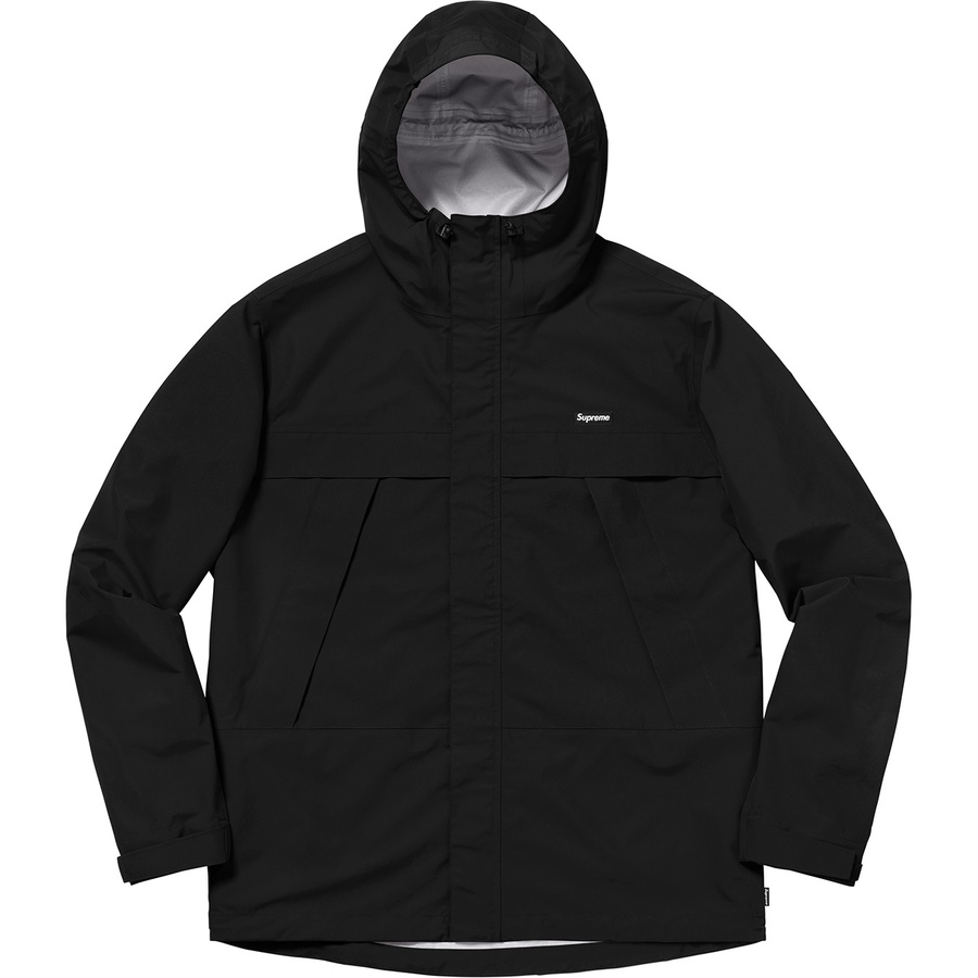 Details on Dog Taped Seam Jacket Black from fall winter 2018 (Price is $328)