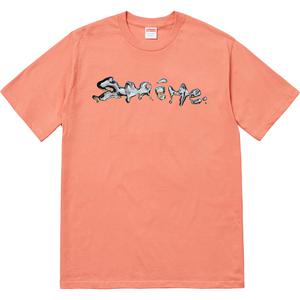 supreme liquid tee burgundy