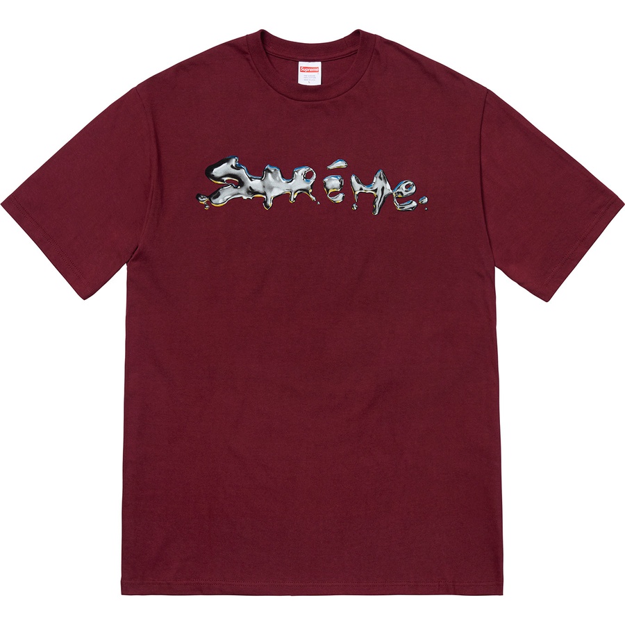 Details on Liquid Tee Burgundy from fall winter
                                                    2018 (Price is $36)