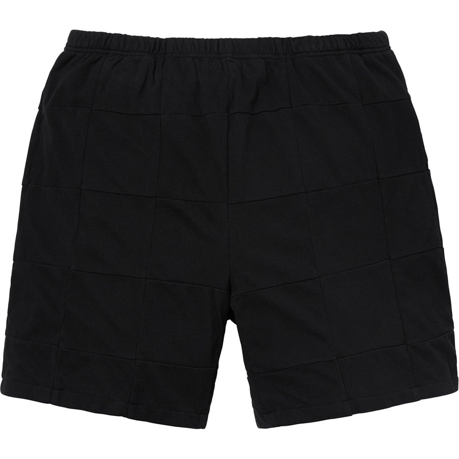 Details on Patchwork Pique Short Black from fall winter
                                                    2018 (Price is $118)