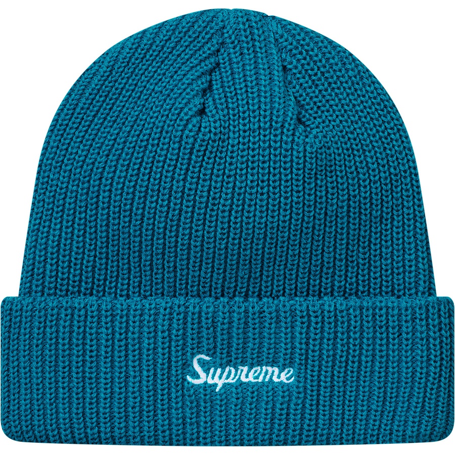 Details on Loose Gauge Beanie Teal from fall winter
                                                    2018 (Price is $32)