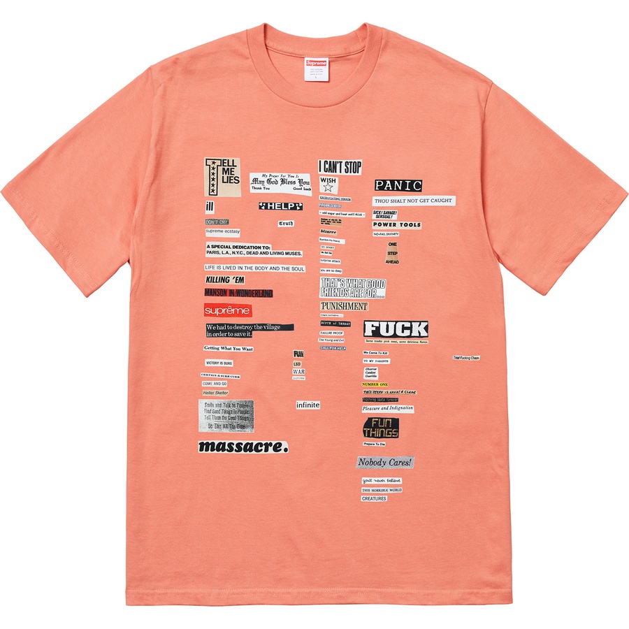 Details on Cutouts Tee Terra Cotta from fall winter
                                                    2018 (Price is $36)