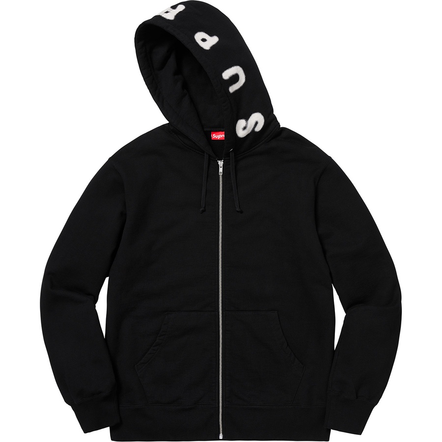 Details on Bone Zip Up Sweatshirt Black from fall winter
                                                    2018 (Price is $168)
