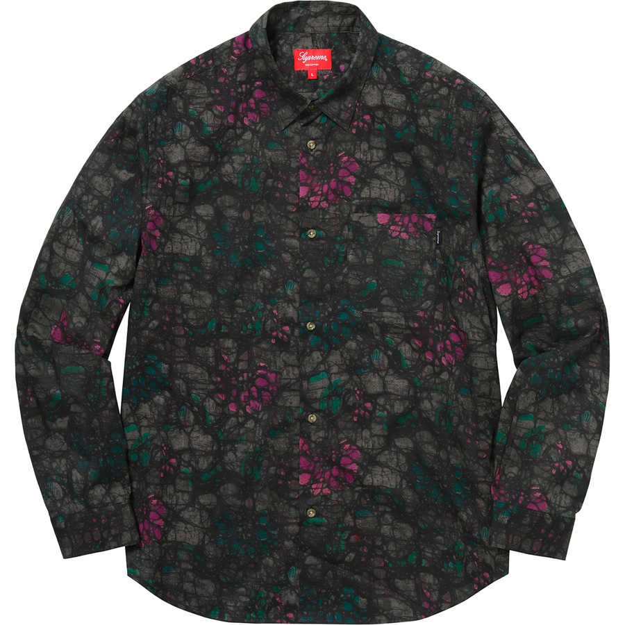 Details on Acid Floral Shirt Black from fall winter
                                                    2018 (Price is $128)