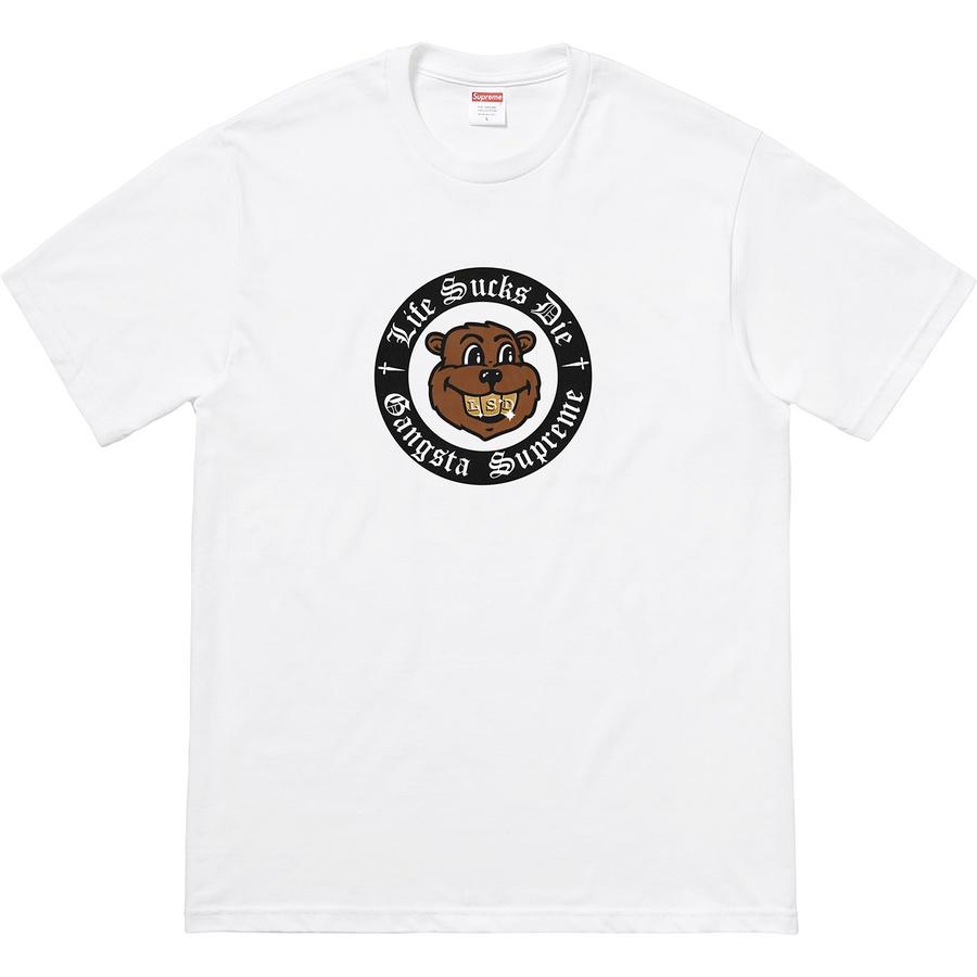 Details on Life Sucks Die Tee White from fall winter
                                                    2018 (Price is $36)