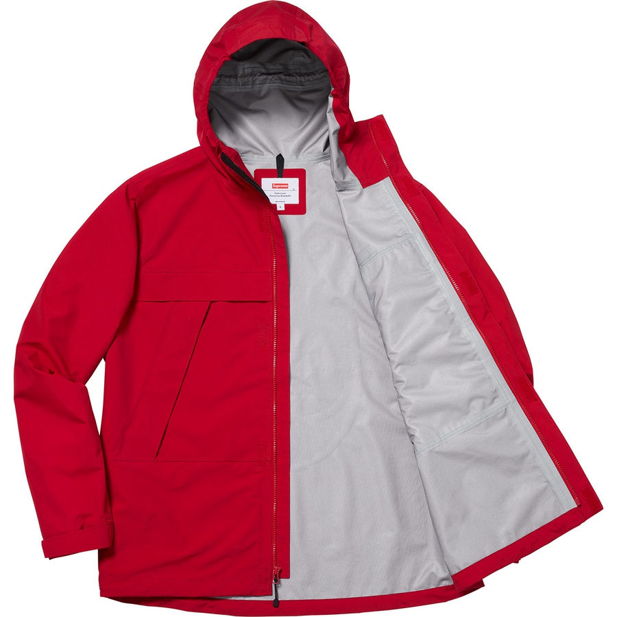 Details on Dog Taped Seam Jacket Red from fall winter
                                                    2018 (Price is $328)