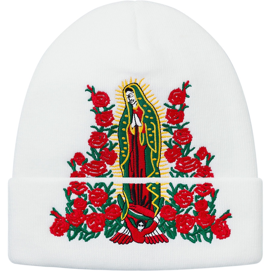 Details on Guadalupe Beanie White from fall winter
                                                    2018 (Price is $36)