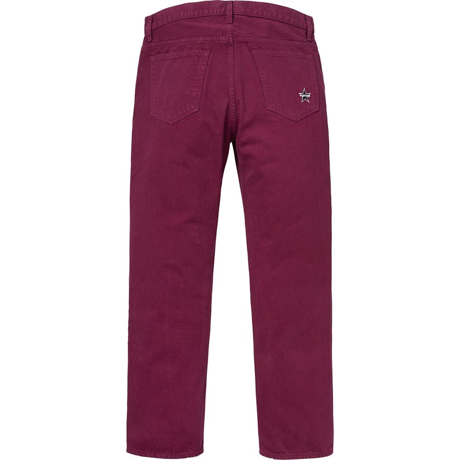 Details on Washed Regular Jean Washed Plum from fall winter
                                                    2018 (Price is $138)