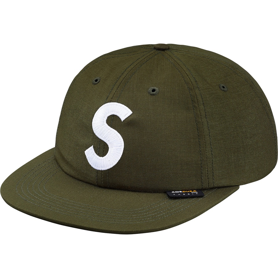 Details on Cordura S Logo 6-Panel Olive from fall winter 2018 (Price is $48)