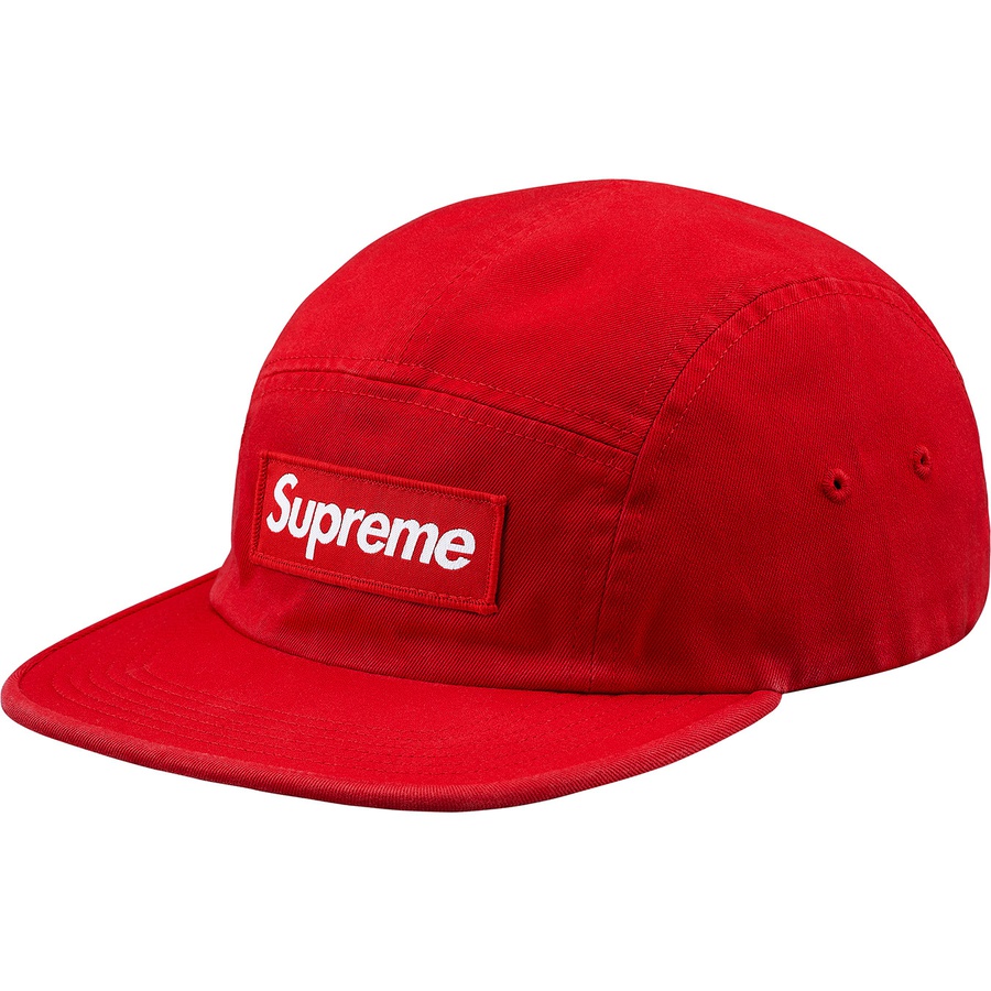 Details on Washed Chino Twill Camp Cap Red from fall winter
                                                    2018 (Price is $54)