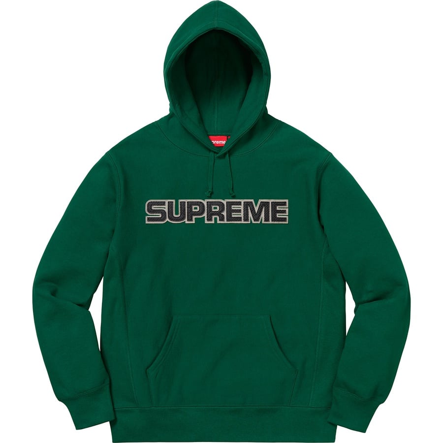 Perforated Leather Hooded Sweatshirt - fall winter 2018 - Supreme