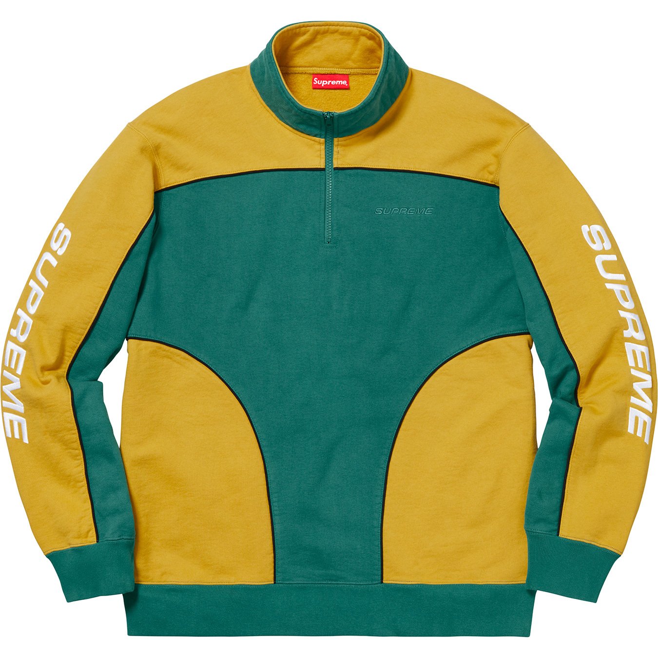 Speedway Half Zip Sweatshirt - fall winter 2018 - Supreme