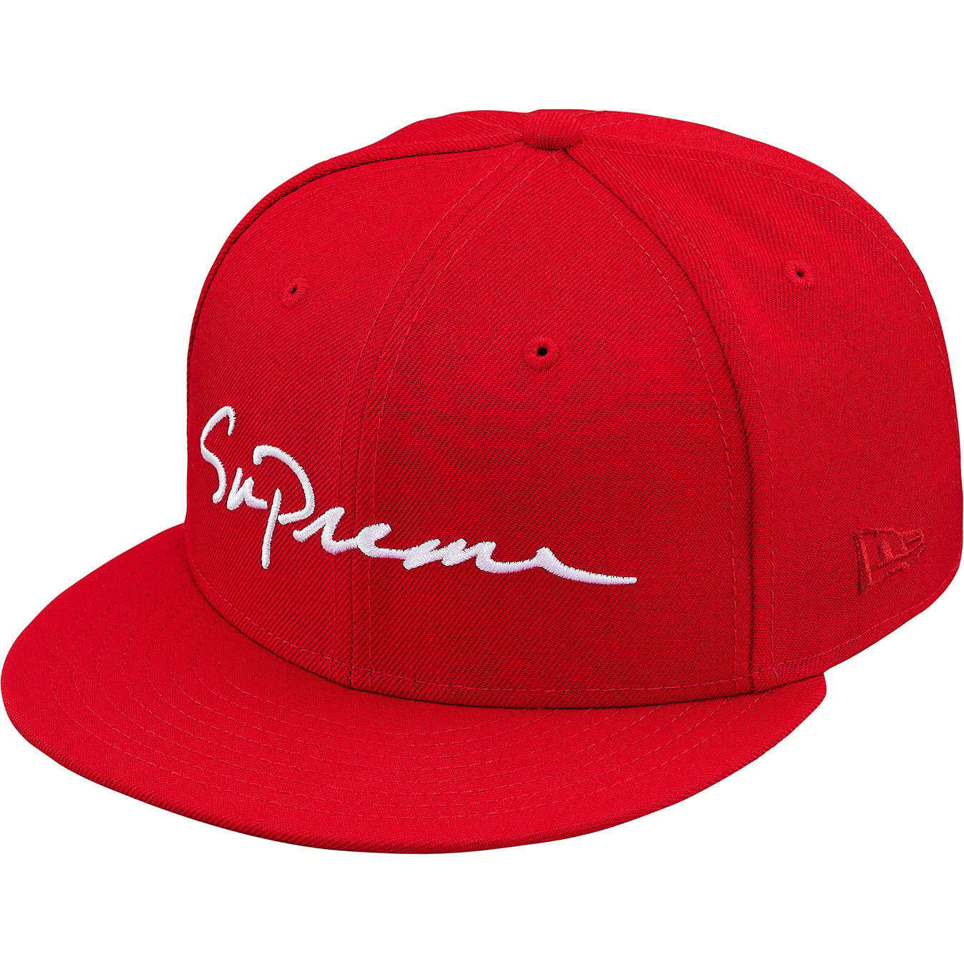 Supreme Classic Script New Era Red