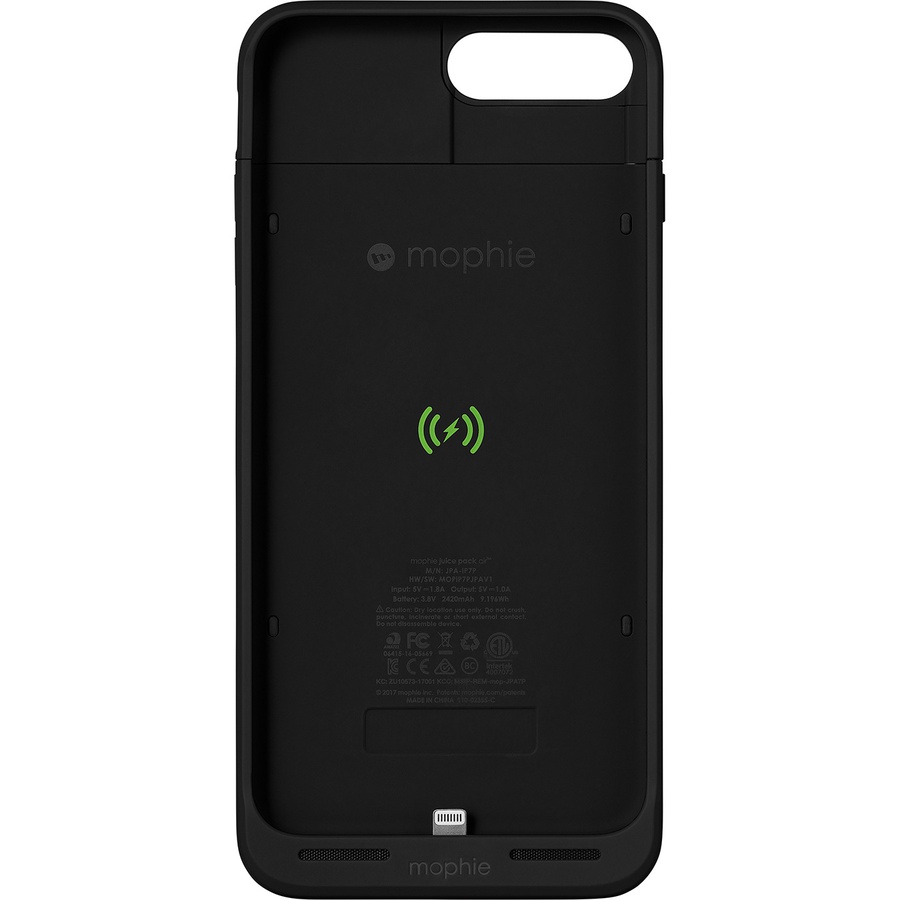 Details on Supreme mophie iPhone 8 Plus Juice Pack Air Black from fall winter 2018 (Price is $128)
