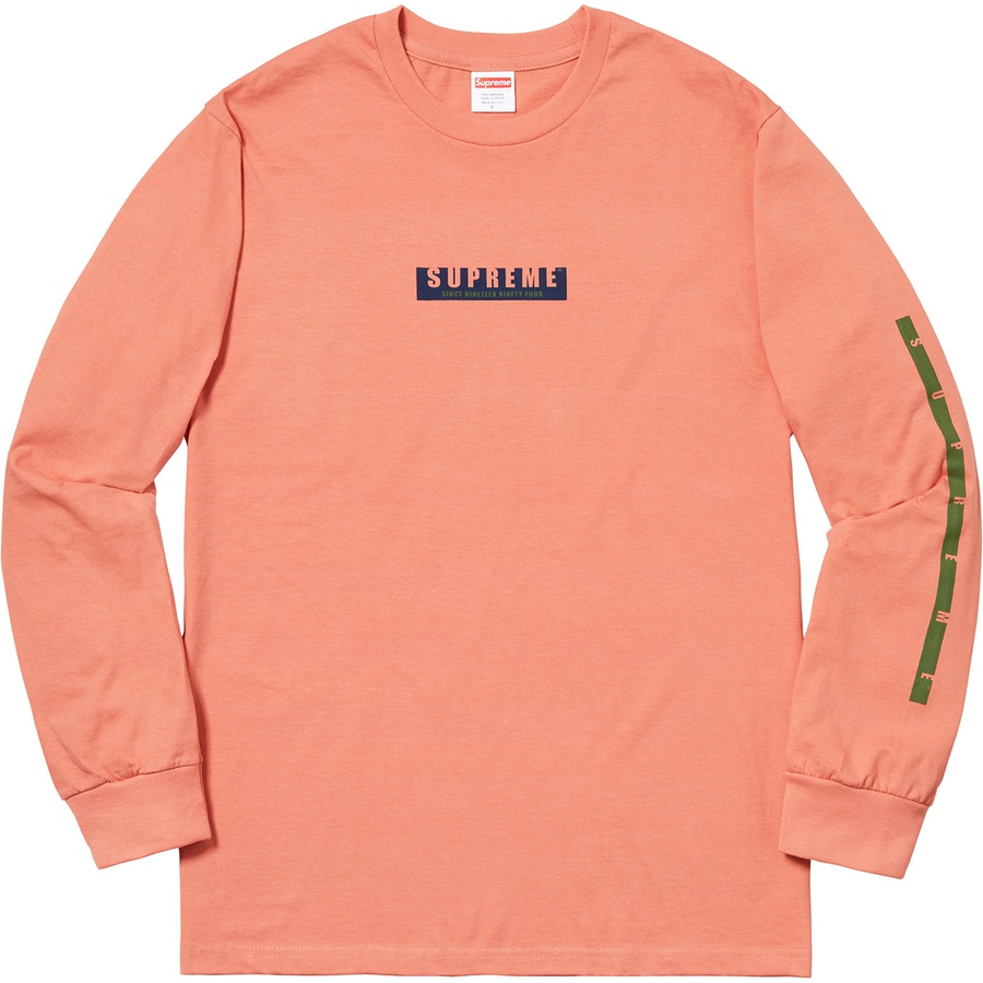 Details on 1994 L S Tee Terra Cotta from fall winter
                                                    2018 (Price is $40)