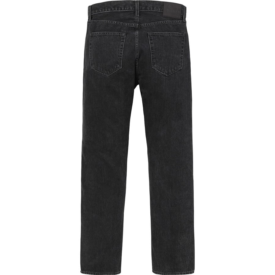Details on Stone Washed Black Slim Jean Washed Black from fall winter
                                                    2018 (Price is $148)