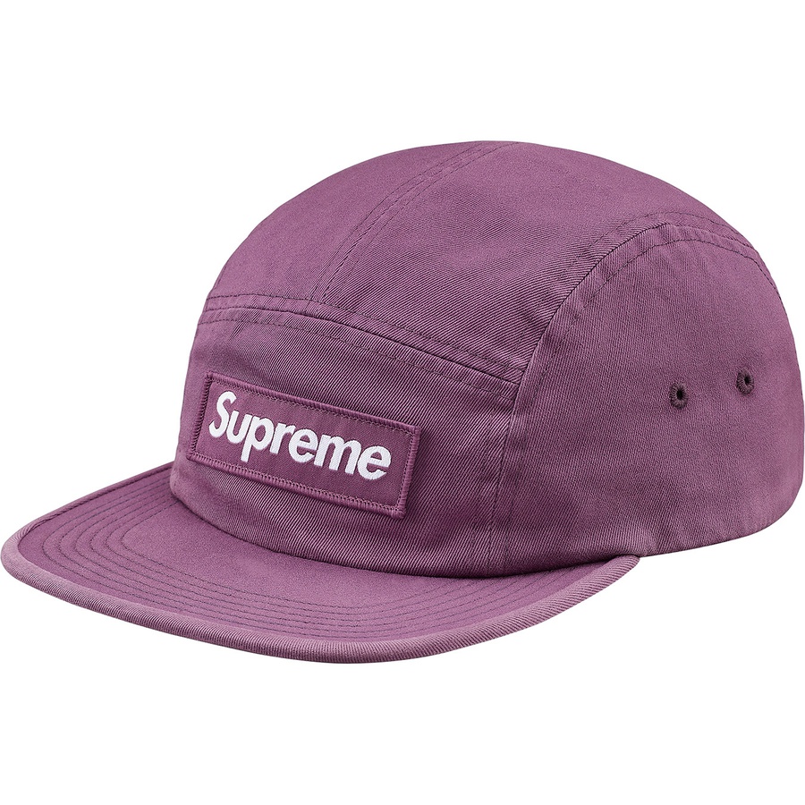 Details on Washed Chino Twill Camp Cap Dark Lilac from fall winter
                                                    2018 (Price is $54)