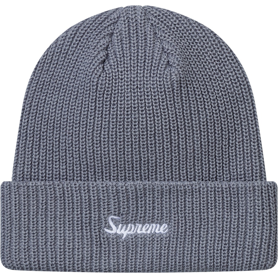 Details on Loose Gauge Beanie Slate Blue from fall winter
                                                    2018 (Price is $32)