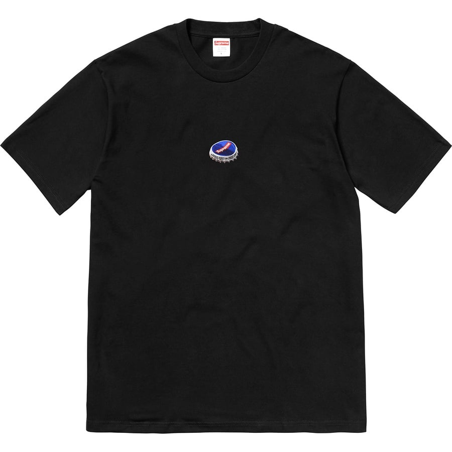 Details on Bottle Cap Tee Black from fall winter
                                                    2018 (Price is $36)
