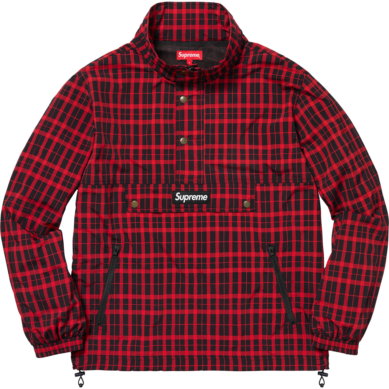 Nylon Plaid Pullover - fall winter 2018 - Supreme