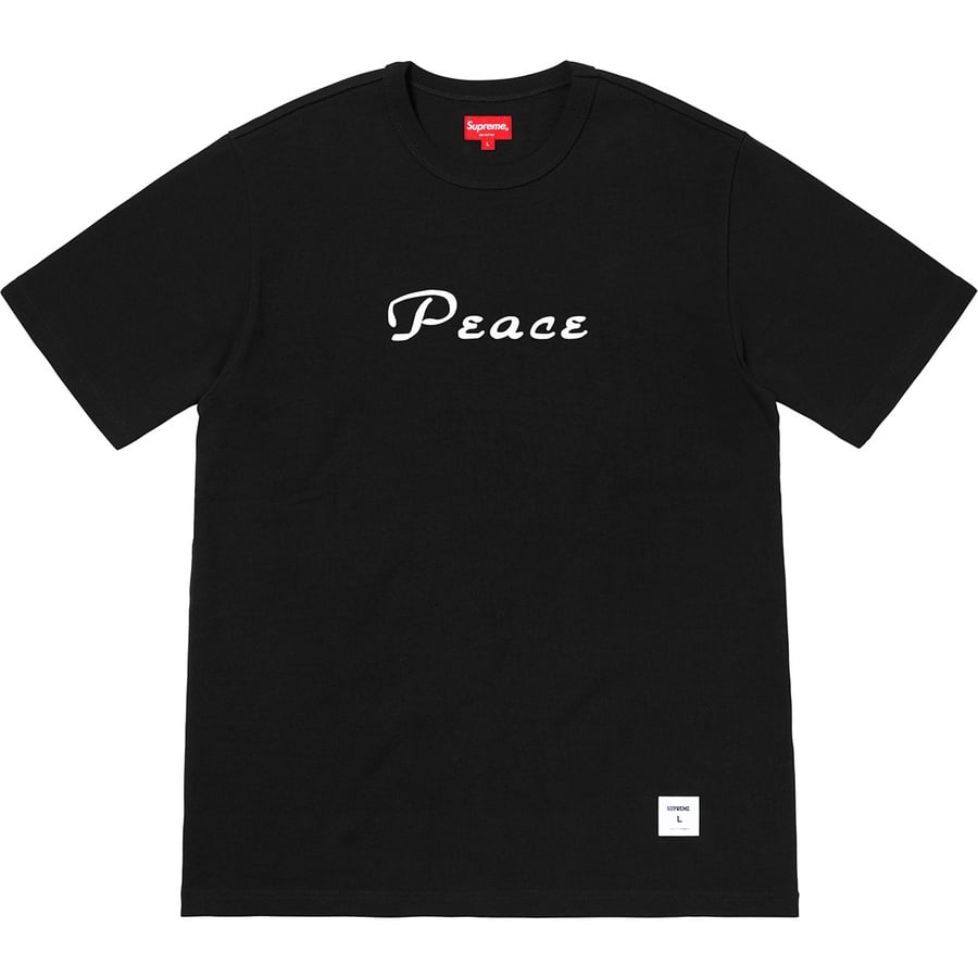 Details on Peace S S Top Black from fall winter 2018 (Price is $78)