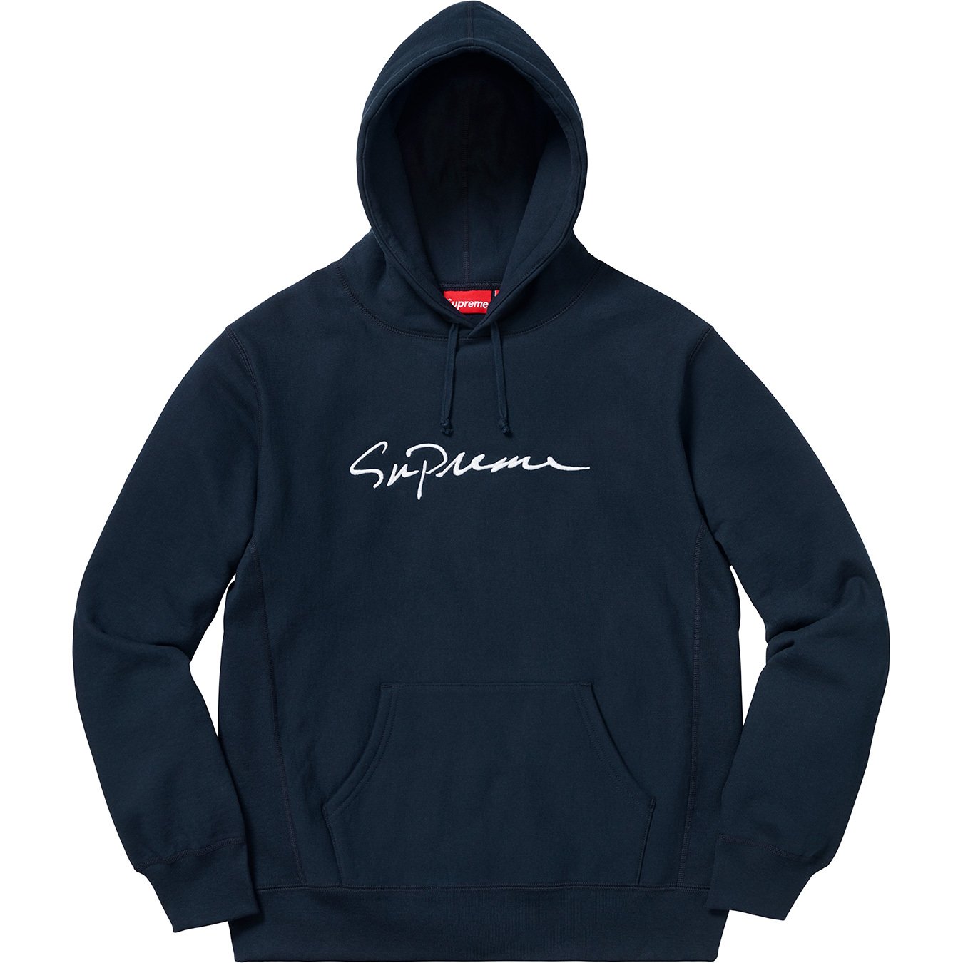 Classic Script Hooded Sweatshirt - fall winter 2018 - Supreme