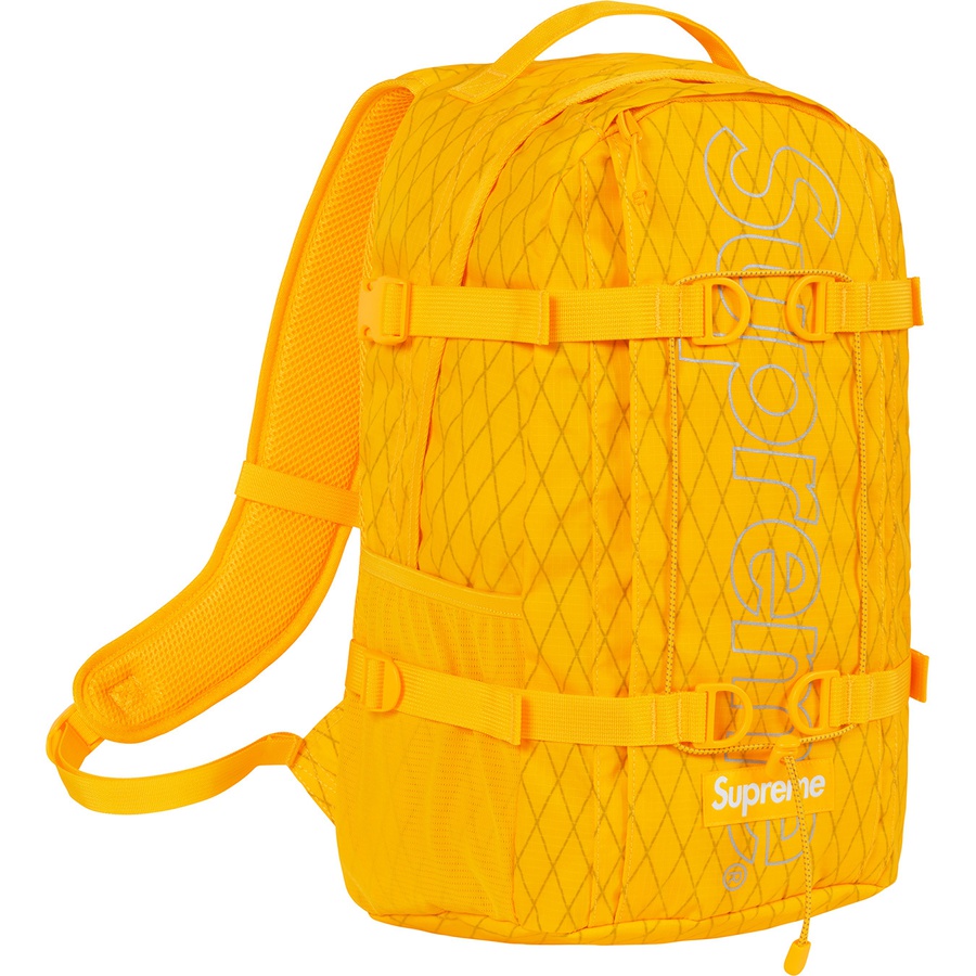 Details on Backpack Yellow from fall winter
                                                    2018 (Price is $158)